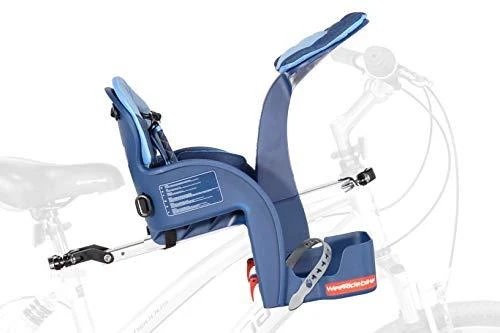 WeeRide Safe Front Deluxe Denim dviračio kėdutė