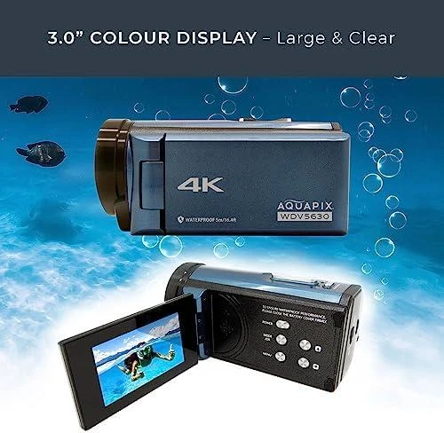 Skaitmeninis fotoaparatas EasyPix Easypix Aquapix WDV5630 GreyBlue