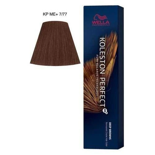 plaukų dažai "Wella Kp Deep Browns" 7-77 60ml Iepgrgbarab