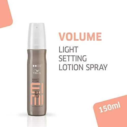 Švelnus formuojamasis purškiamasis plaukų losjonas Wella Eimi Perfect Setting (2) 150ml