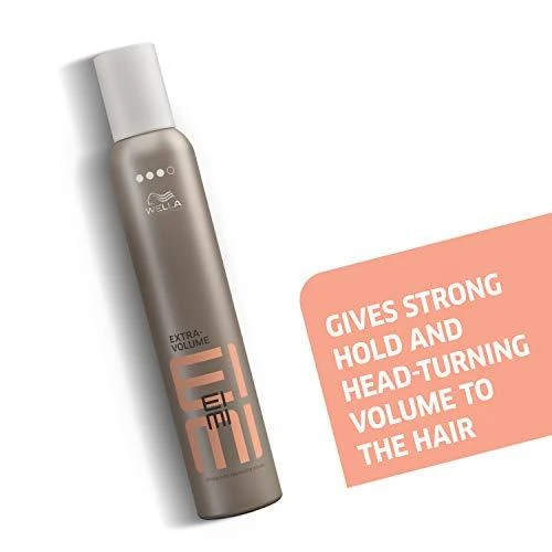 Stiprios fiksacijos plaukų putos Wella Eimi Extra Volume (3) 300 ml