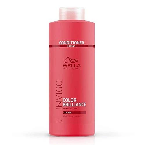 Kondicionierius dažytiems, šiurkštiems plaukams Wella Invigo Color Brilliance Coarse Conditioner 200ml