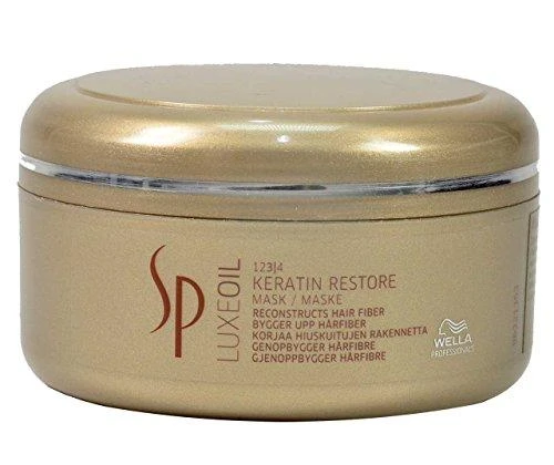Wella Professionals SP Luxeoil Keratin Restore Mask plaukų kaukė moterims, 150 ml