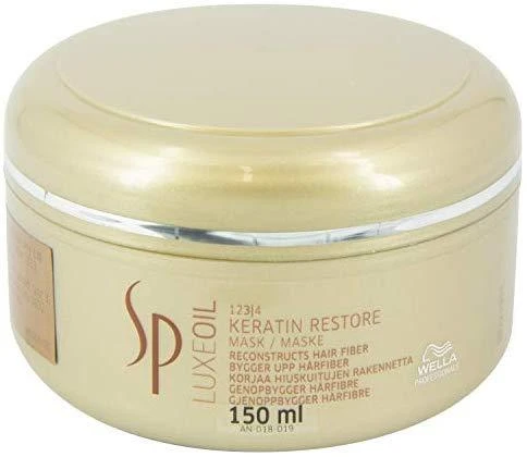 Wella Professionals SP Luxeoil Keratin Restore Mask plaukų kaukė moterims, 150 ml