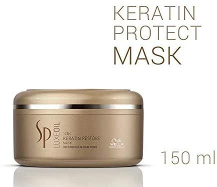 Wella Professionals SP Luxeoil Keratin Restore Mask plaukų kaukė moterims, 150 ml