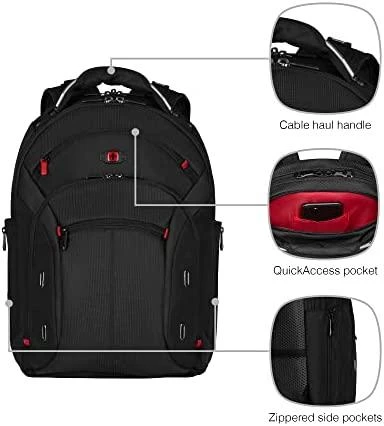 Wenger kuprinė nešiojamam kompiuteriui 15,6'' GIGABYTE juoda