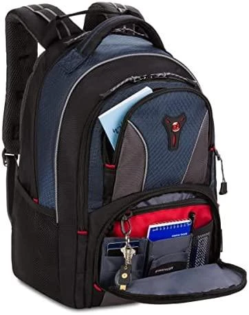 Rucksack for laptop WENGER cobalt 600629 (16", mėlynas color, pilka color)