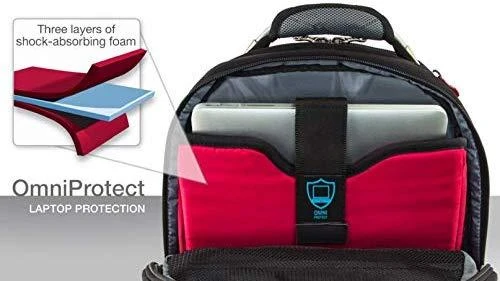 Rucksack for laptop WENGER synergy 600635 (16", juodos spalvos)
