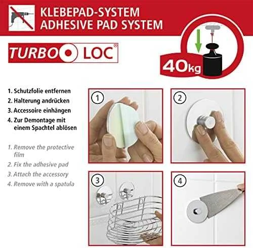 Turbo-Loc vonios kabykla, WENKO