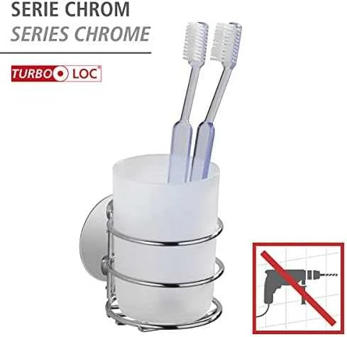 Dantų šepetėlio konteineris Turbo-Loc, WENKO