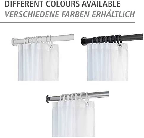 Teleskopinis dušo strypas LUZ, Ø 2,8 cm, 110-185 cm, WENKO