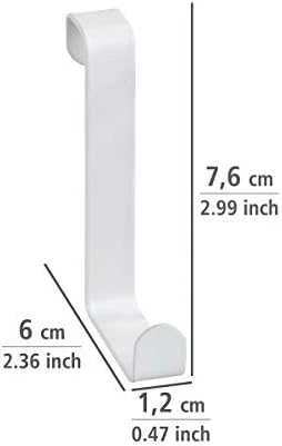 Baltas door hanger, 4 pieces, matte, WENKO
