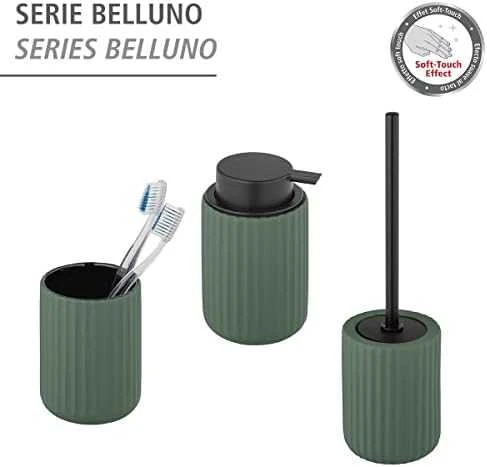 WC šepetys BELLUNO, keramika, žalias, Wenko
