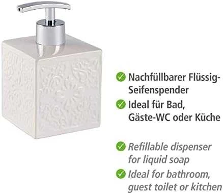 SOAP Dispenser CORDOBA Baltas - 500 ml, WENKO