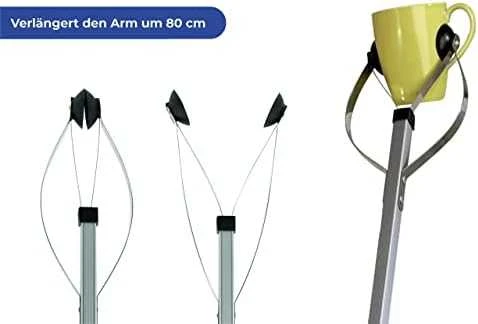 Maximex aliuminio griebtuvas pagalbinė ranka, 80 cm