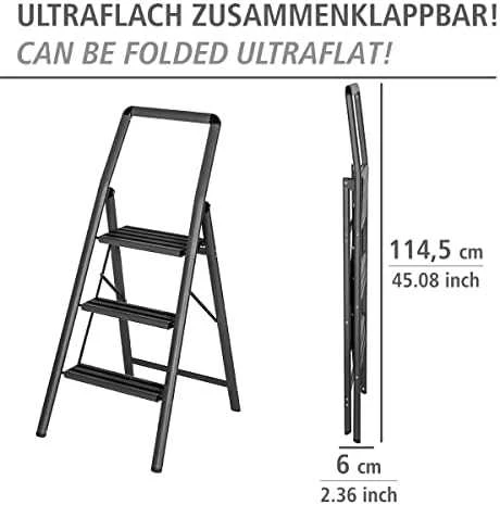 Aliuminio kopėčios, 3 pakopų, WENKO
