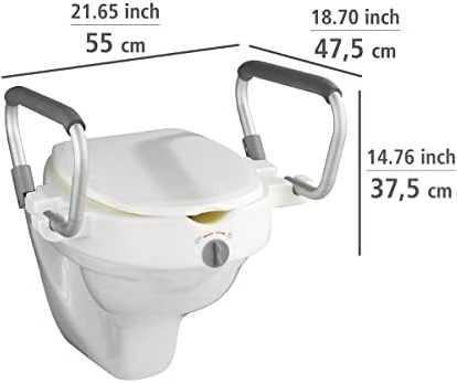 Secura Secura WENKO klozeto sėdynė su rankenomis apkrova 130 kg
