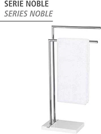 WENKO, rankšluosčių ir drabužių kabykla 45,5x20x82 cm balta poliderva ir chromas