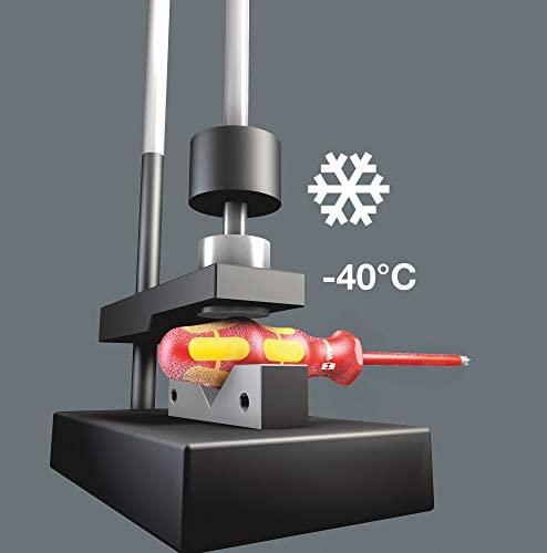 Elektriko atsuktuvų COMBI-SLIM automatams rinkinys 2vnt. WERA Kraftform 165 iS PZ/S VDE 1000V. Combi PZ1/SL + PZ2/SL
