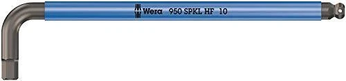 Šešiakampių L-formos raktų komplektas WERA Hex-Plus, 1,5-10 mm, HEX tipo, suapvalintu galu, spalvoti, su prilaikymu, 9 vnt.