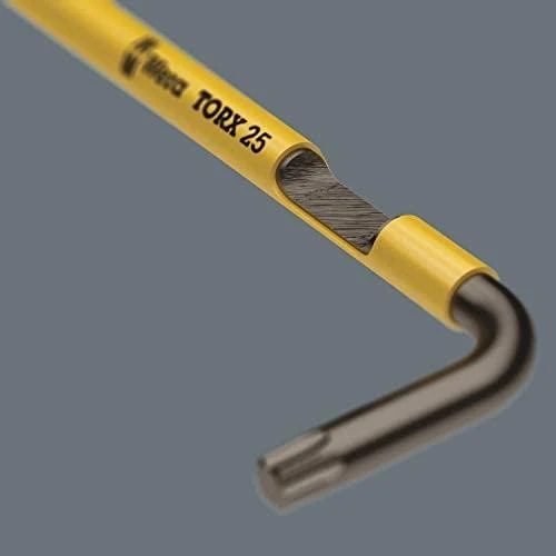 Wera L-formos raktų rinkinys, daugiaspalvis XL TORX varžtams, ilgoji versija 967/9 TX XL