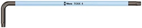 Wera L-formos raktų rinkinys, daugiaspalvis XL TORX varžtams, ilgoji versija 967/9 TX XL