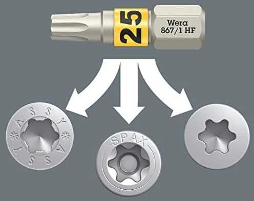 Wera Bit-Check 30 Wood, 30 vnt