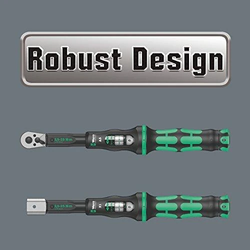 Wera Click-Torque C 1, 1/2" sukimo momento rakto pavara 10–50 Nm