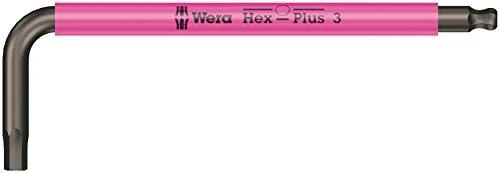 Šešiakampių raktų rinkinys WERA 950/9 Hex-Plus Multicolor