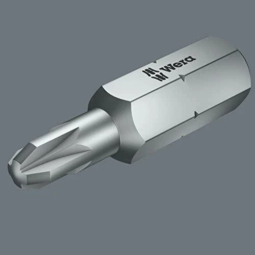 Wera 851/1 RZ antgaliai gipso kartono varžtams PH 2 x 25mm, 2vnt, blisteryje