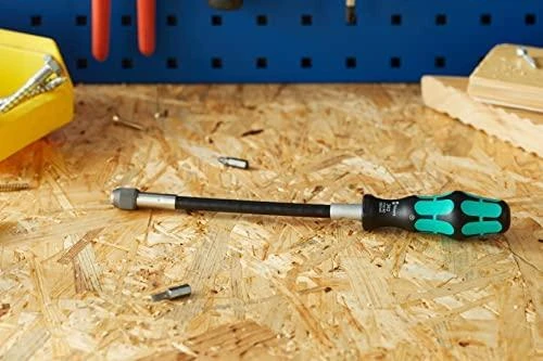 Wera rankena bitams 1/4'' x 177 mm su lenkiamu kotu (05028160001)