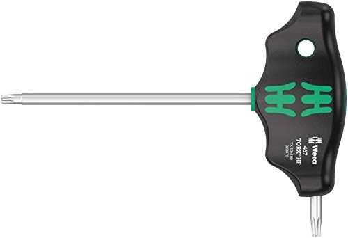 T-formos atsuktuvų rinkinys WERA 467/7 Torx HF