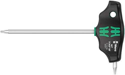 T-formos atsuktuvų rinkinys WERA 467/7 Torx HF