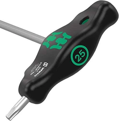 Atsuktuvas su T-formos rankena WERA 467 Torx HF TX25x100