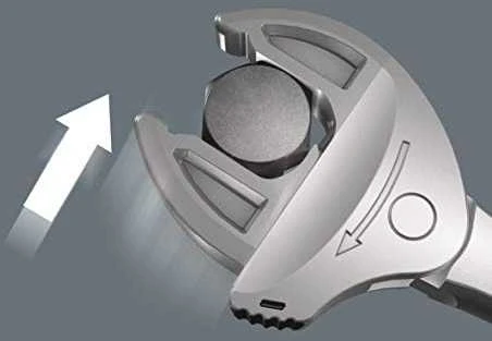 Terkšlinis savaime užsifiksuojantis raktas Wera Joker XL 6004, 19-24mm