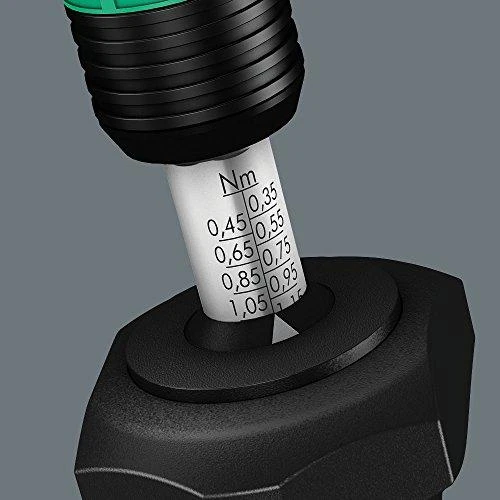 Dinamometrinis atsuktuvas WERA 7400 0,3-1,2Nm 1/4"
