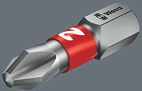 Grąžtas Terkšlė Wera 8009 Zyklop Pocket Imperial Set 1; 3/8''-1/4'' +? sukimo antgaliai