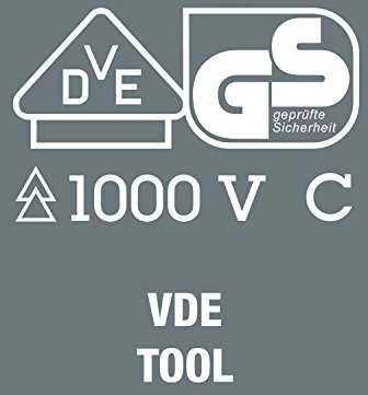Atsuktuvo rankena Wera, 1000V, VDE, keičiamiems antgaliams