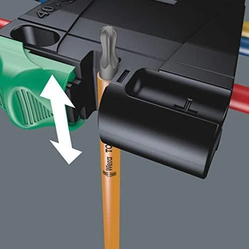 Wera L-formos raktų rinkinys, daugiaspalvis, TORX varžtams BlackLaser