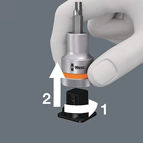 WERA diržas C 3 TORX HF Zyklop antgalių rinkinys TORX w. palaikantis funkciją.