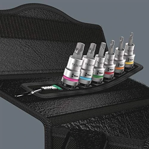 WERA diržas C 3 TORX HF Zyklop antgalių rinkinys TORX w. palaikantis funkciją.