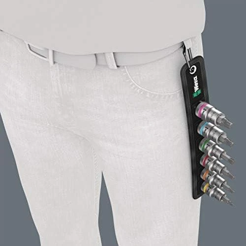 WERA diržas C 3 TORX HF Zyklop antgalių rinkinys TORX w. palaikantis funkciją.