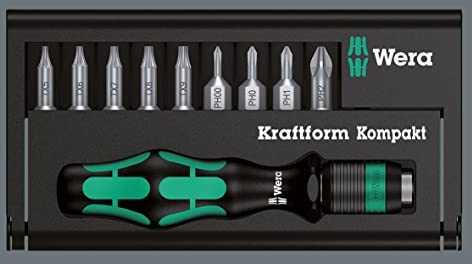 WERA Kraftform Kompakt 10 Bit-Check