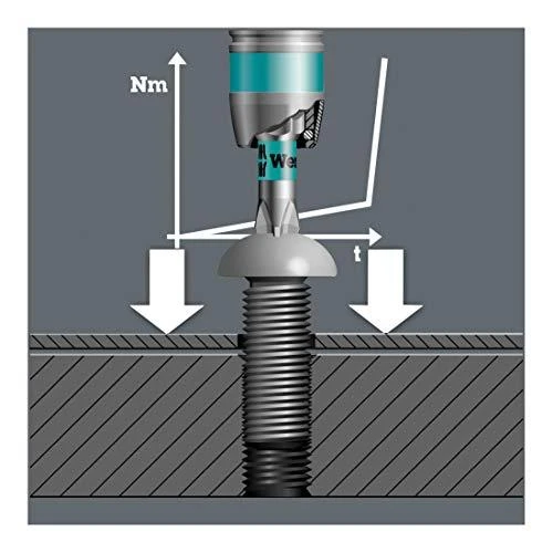 Atsuktuvo antgalis WERA 840/4 Z Hex-Plus 89mm 6mm