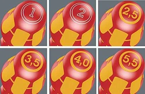 Atsuktuvų komplektas 160 i/7, VDE, 7 vnt., Wera
