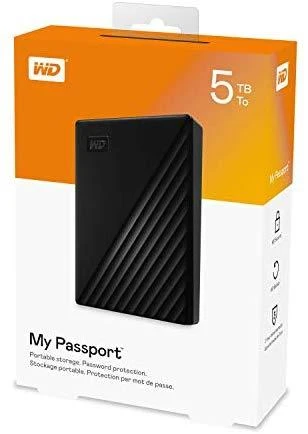 Išorinis kietasis diskas HDD Western Digital My Passport, 5TB