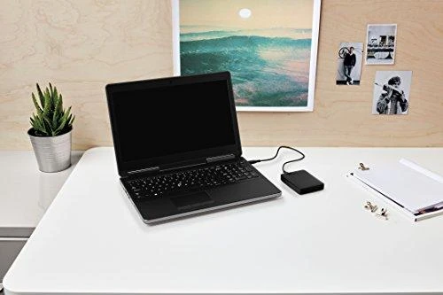 Western Digital Išorinis kietasis diskas Western Digital Elements Išorinis kietasis diskas HDD 4TB USB3 WDBU6Y0040BBK-WESN Juodas