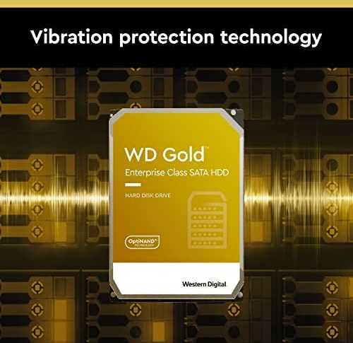 „SanDisk WD Gold 14TB SATA 6Gb/s 3,5 colio 512MB cache 7200rpm vidinis, atitinkantis RoHS reikalavimus, įmonės lygio kietasis diskas (Bulk)