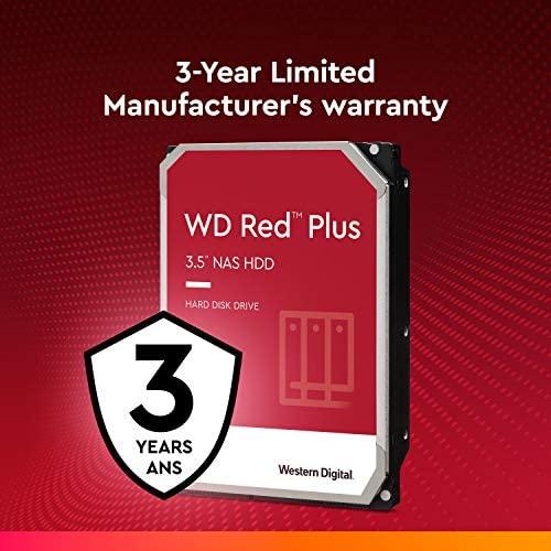 Sandisk „Western Digital Raudona Plus“, SATA 6G, „Intellipower“, 3,5 colio – 3 TB