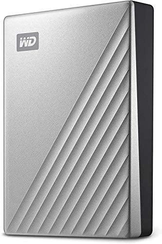 Kietasis diskas Western Digital „My Passport Ultra 2TB“ nešiojamas išorinis USB-C/USB3.0 HDD 2,5 colio metalinės apdailos RTL